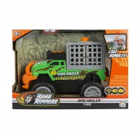 Toy State Road Rippers T-Rex Dino Hauler Multicolor Plastic Light and Sound Vehicle   564295581